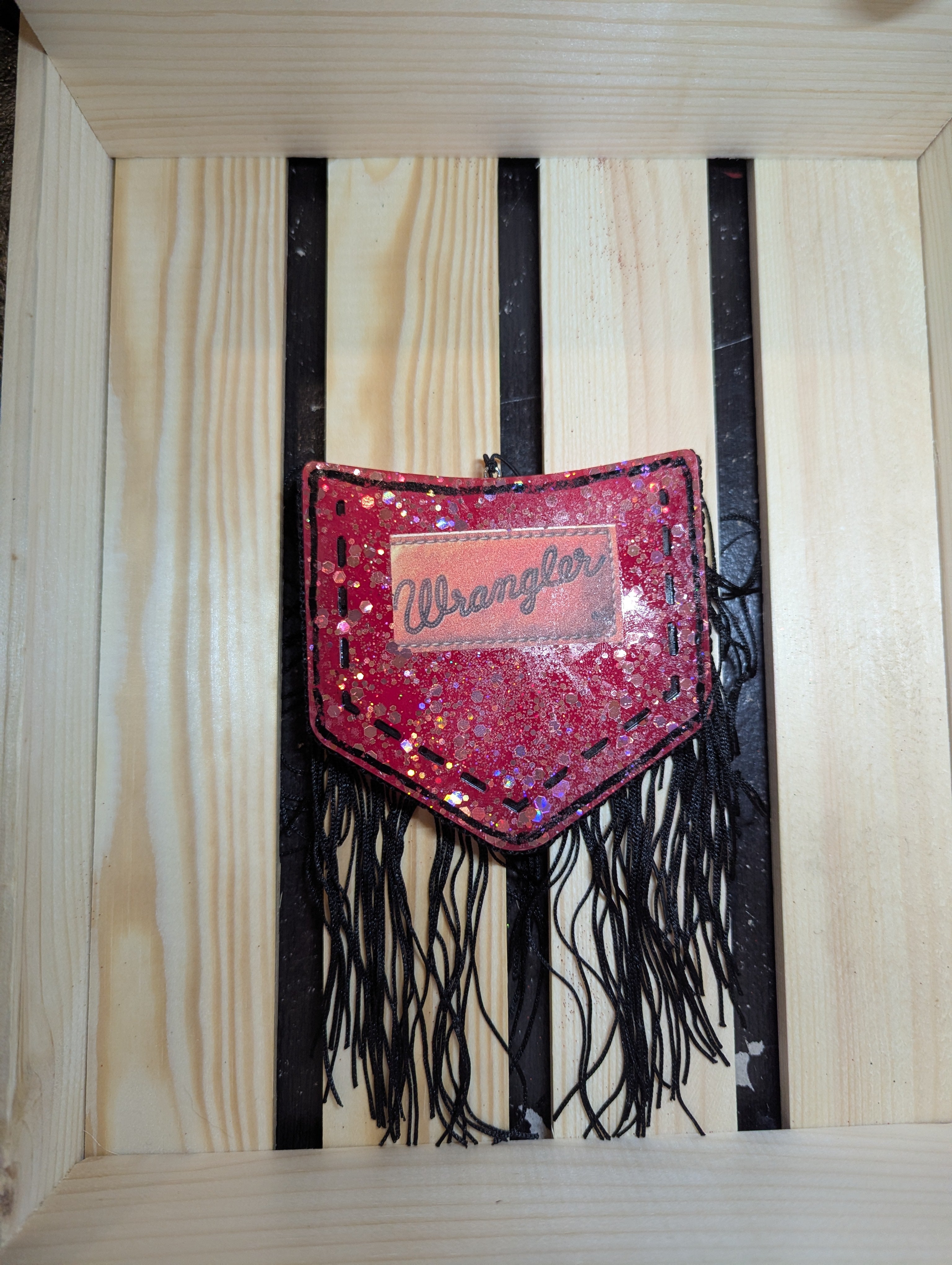 Wrangler Fringe Pocket Freshie
